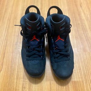 Authentic worn pair of Jordan 6s “Infrared” (2014)